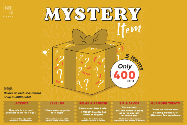 MYSTERY ITEMS BY THEE VIJIT LANNA HOTEL