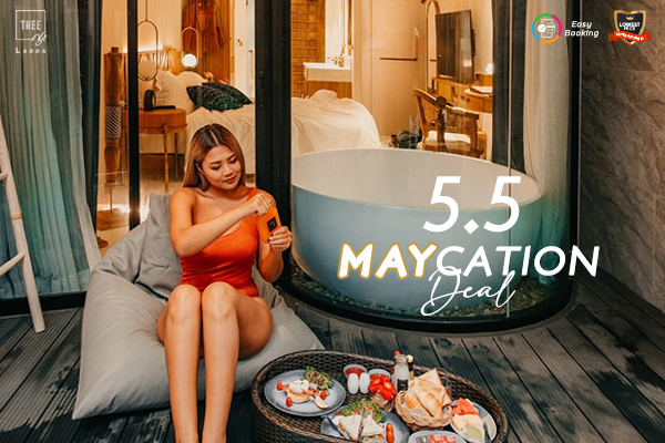 Maycation Deal "May...the perfect time to escape! Book direct and enjoy 25% off" 
