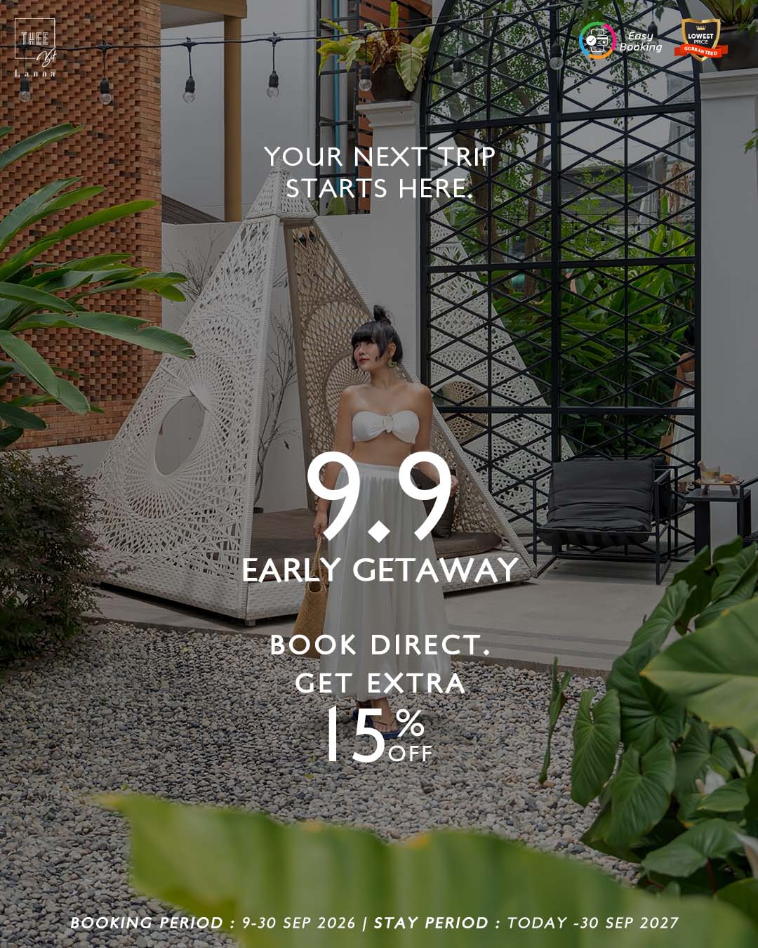 THEE Vijit Lanna 9.9 Early Getaway - Chiang mai Hotel Booking